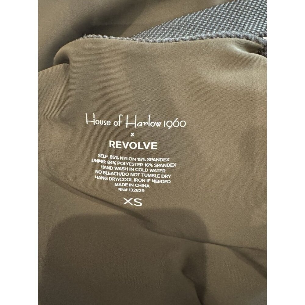 Revolve x House Of Harlow One Piece Swimsuit Dark Green Size XS - Picture 6 of 6